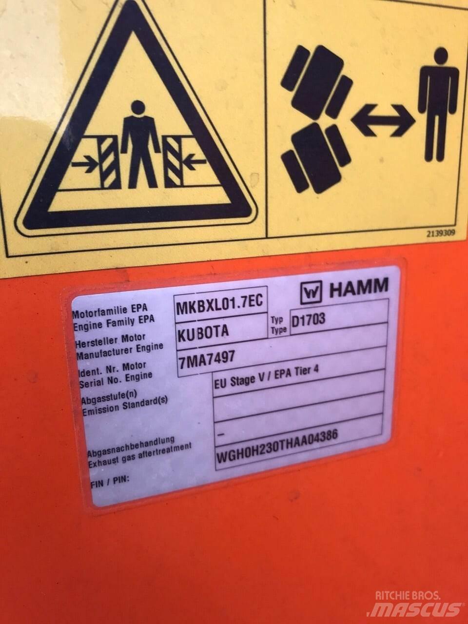 Hamm HD12VV Двойни барабанни ролки
