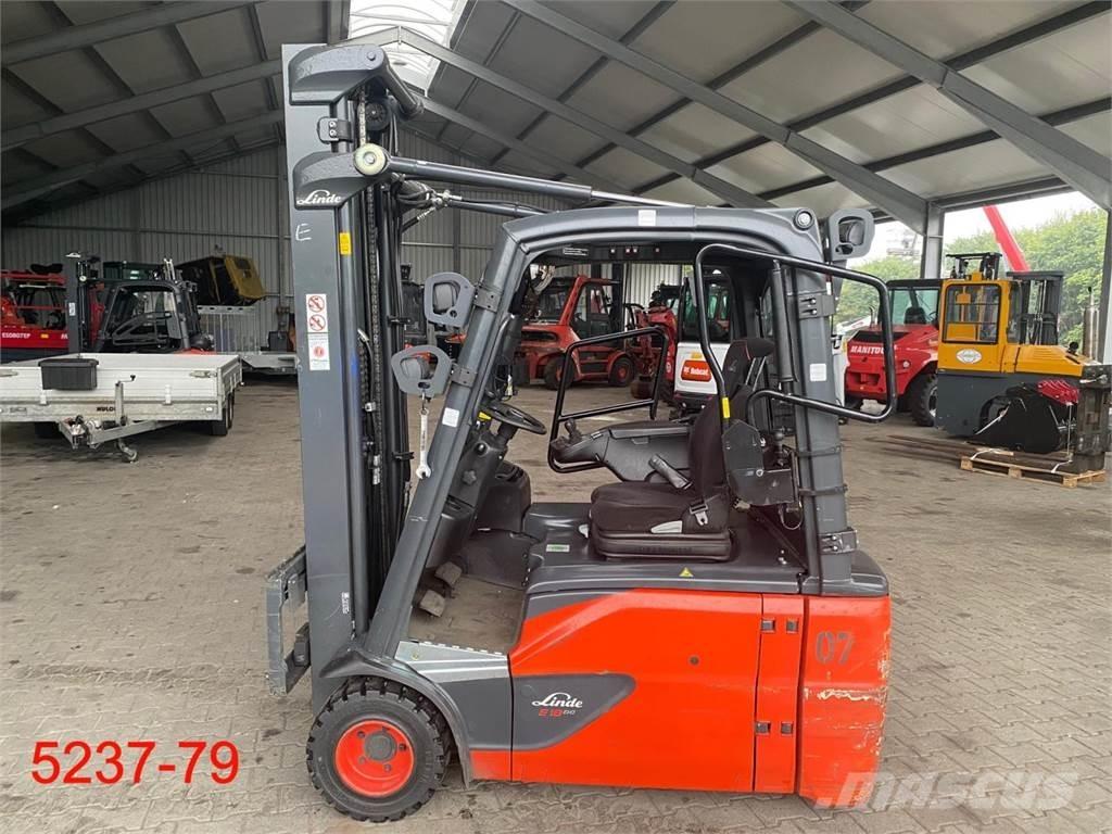 Linde E 18 L 02 EVO Електрически вилични кари-повдигачи