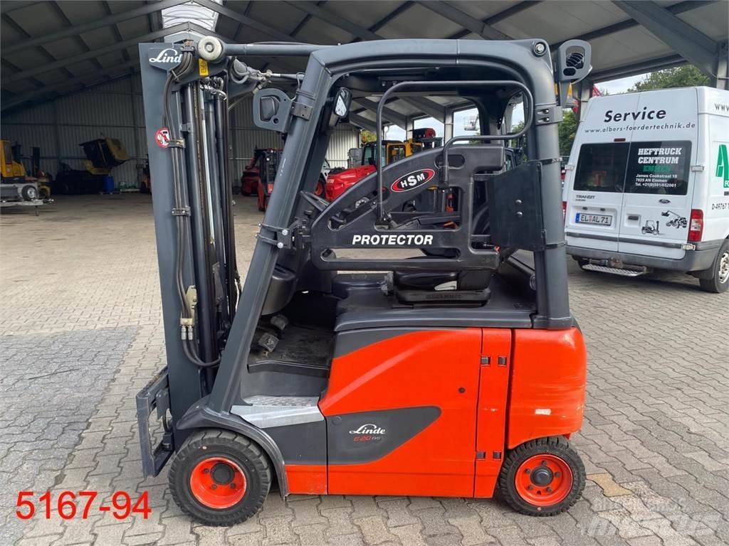 Linde E 20 PH 02 Електрически вилични кари-повдигачи