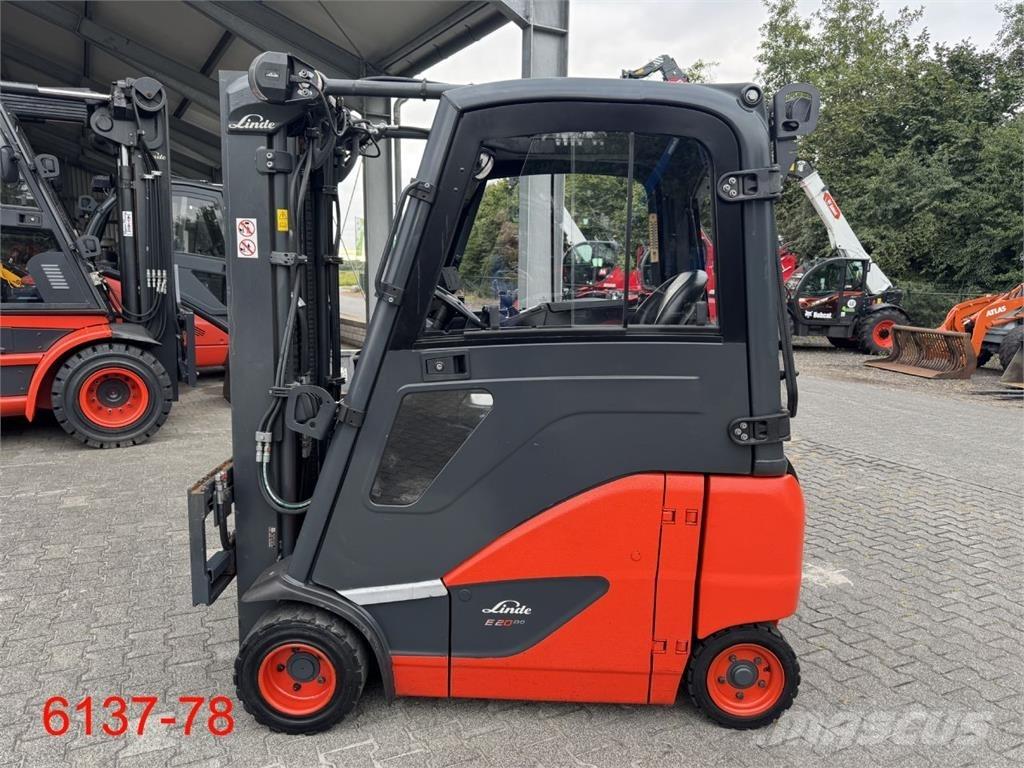 Linde E 20 PH -02 Електрически вилични кари-повдигачи