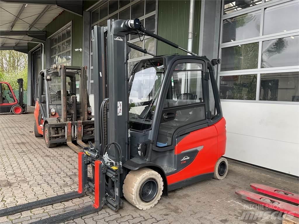 Linde E 35 Електрически вилични кари-повдигачи