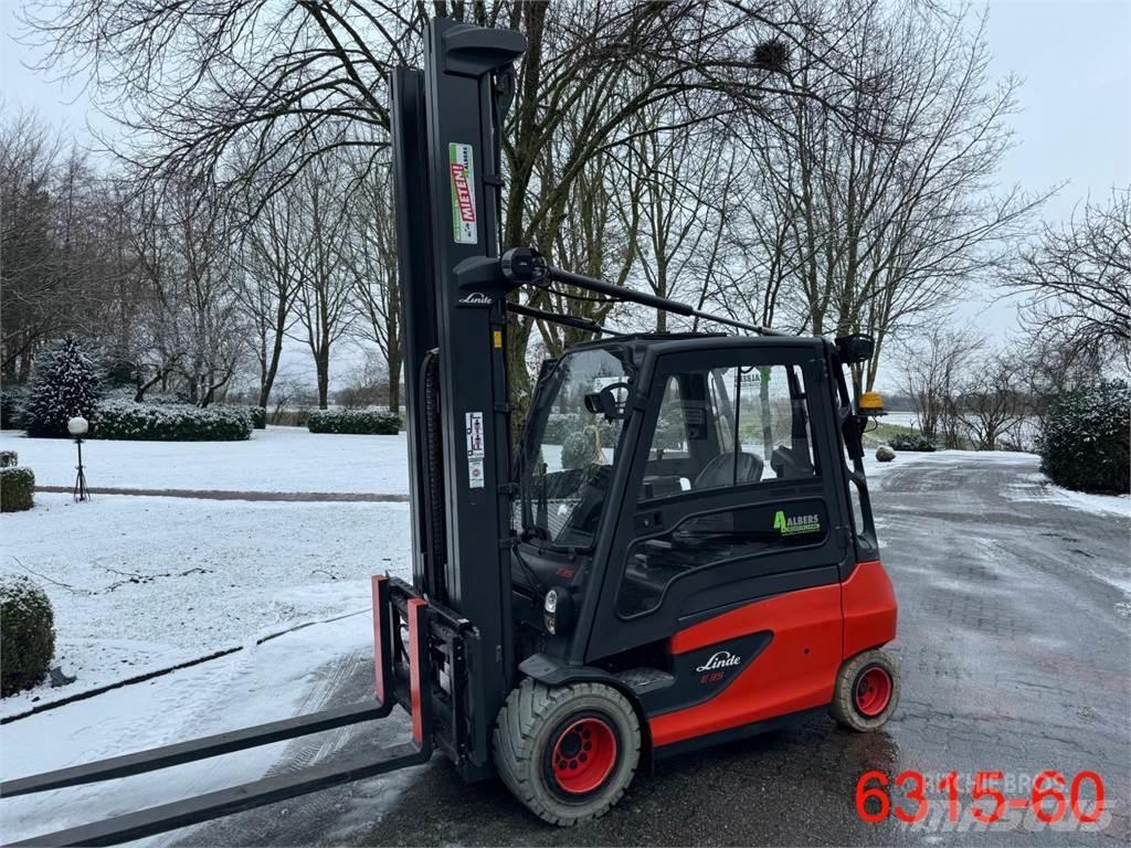Linde E 35 L 01 Електрически вилични кари-повдигачи