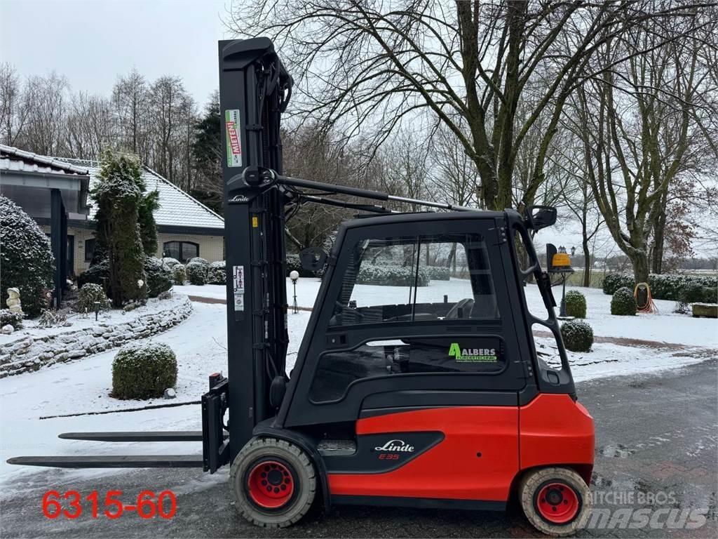 Linde E 35 L 01 Електрически вилични кари-повдигачи
