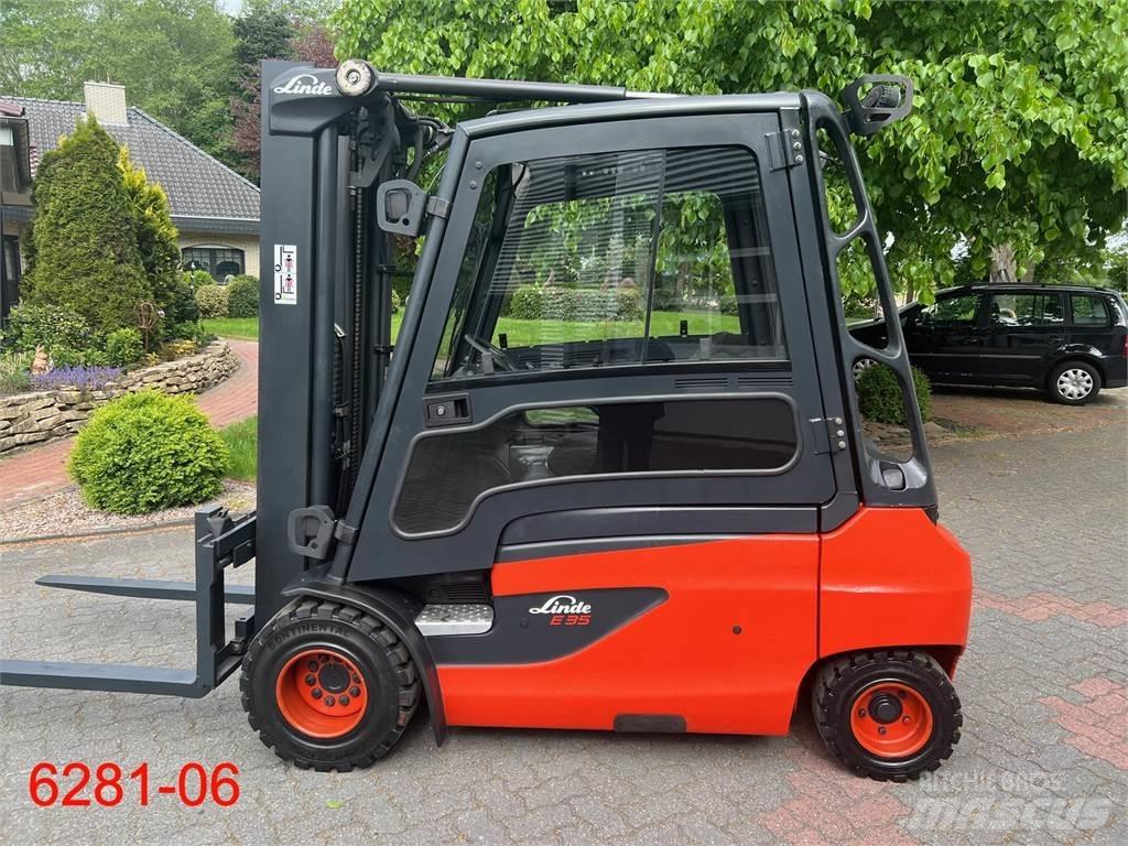 Linde E 35 L 01 Електрически вилични кари-повдигачи