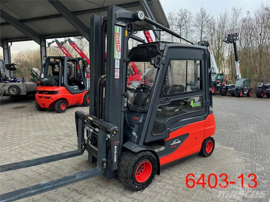 Linde E 35 L 01 Електрически вилични кари-повдигачи