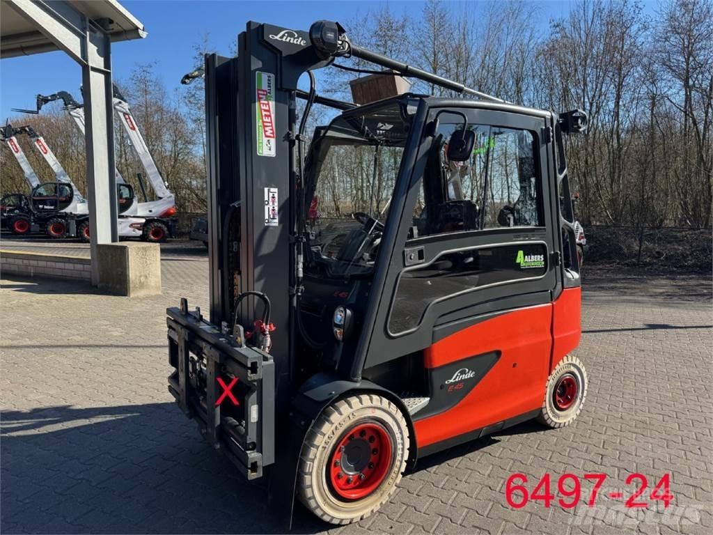 Linde E 45 HL 600 Електрически вилични кари-повдигачи