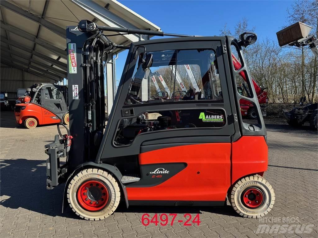 Linde E 45 HL 600 Електрически вилични кари-повдигачи