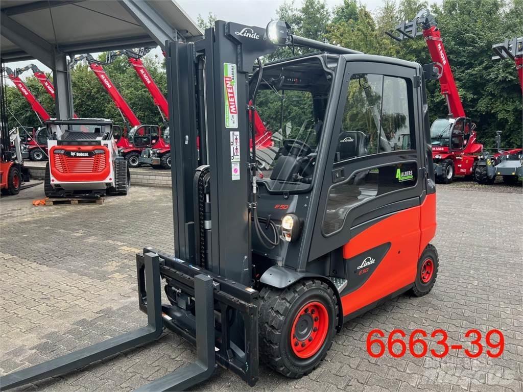 Linde E 50 HL 01 Електрически вилични кари-повдигачи