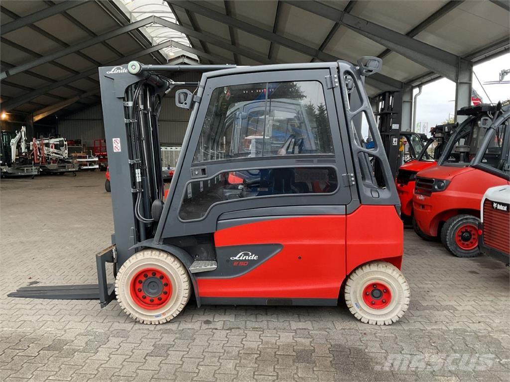 Linde E 50 HL 01 Електрически вилични кари-повдигачи