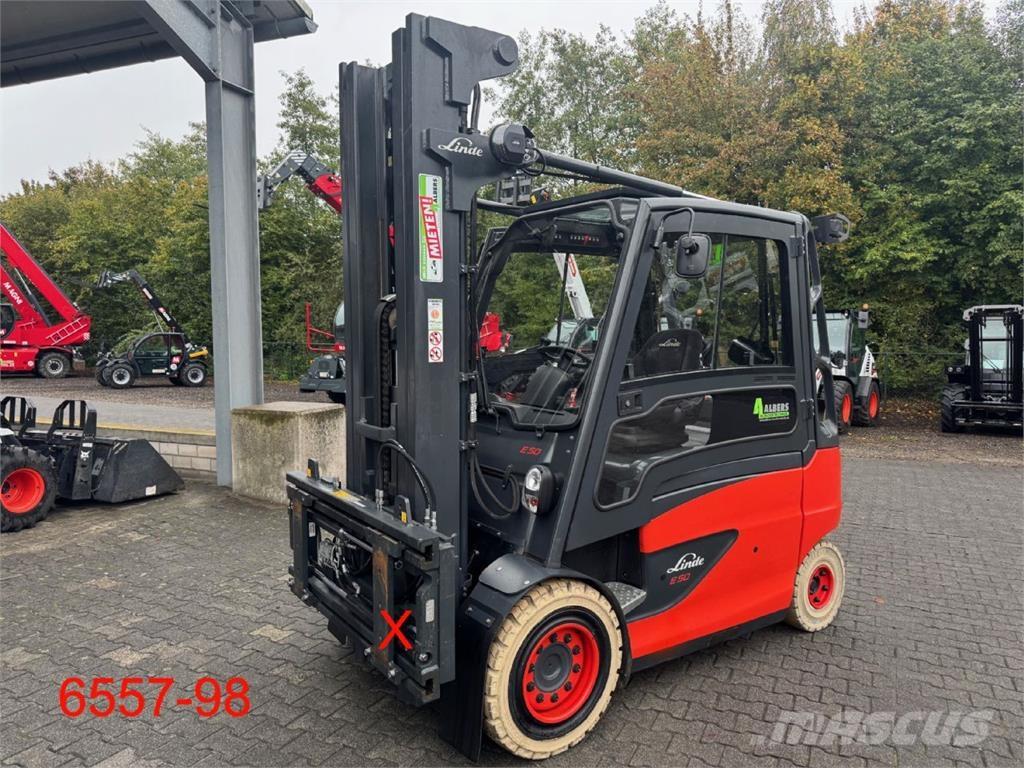 Linde E 50 HL 01 600 Електрически вилични кари-повдигачи