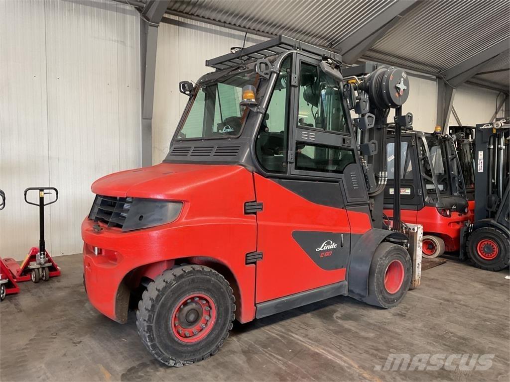 Linde E 80-01 / 900 Електрически вилични кари-повдигачи
