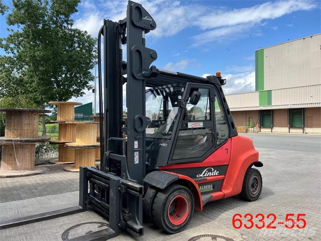 Linde H 80 D 02 900 Дизелови камиони