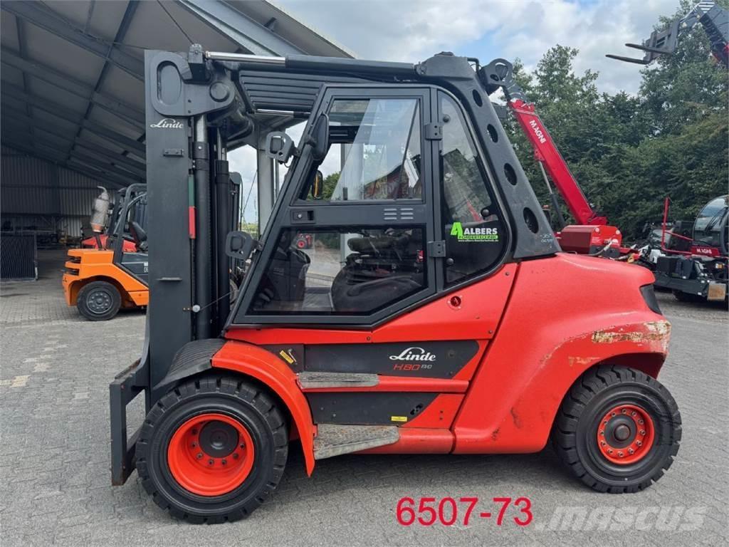 Linde H 80 D 03 / 900 Дизелови камиони