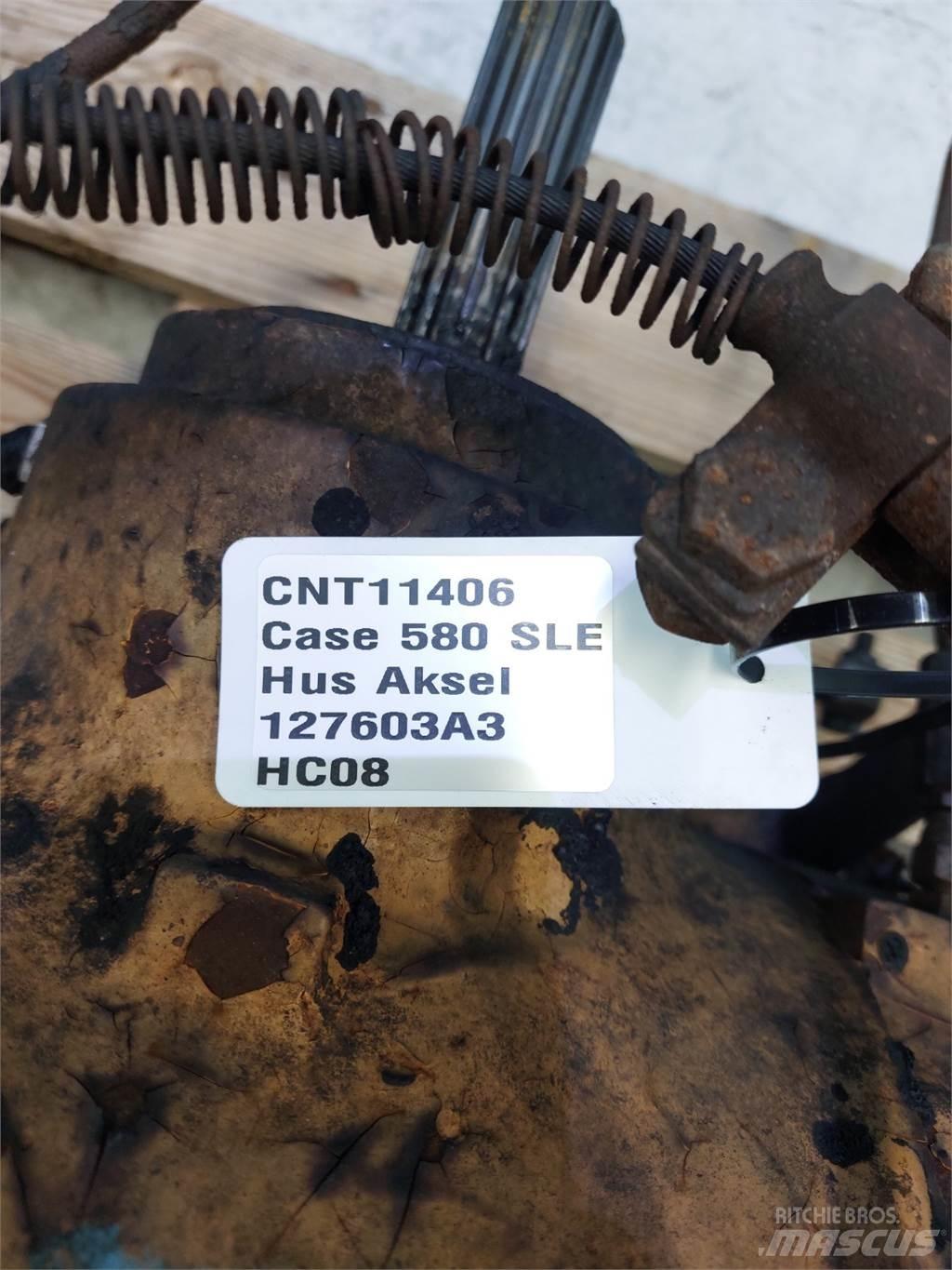 CASE 580 SLE Оси
