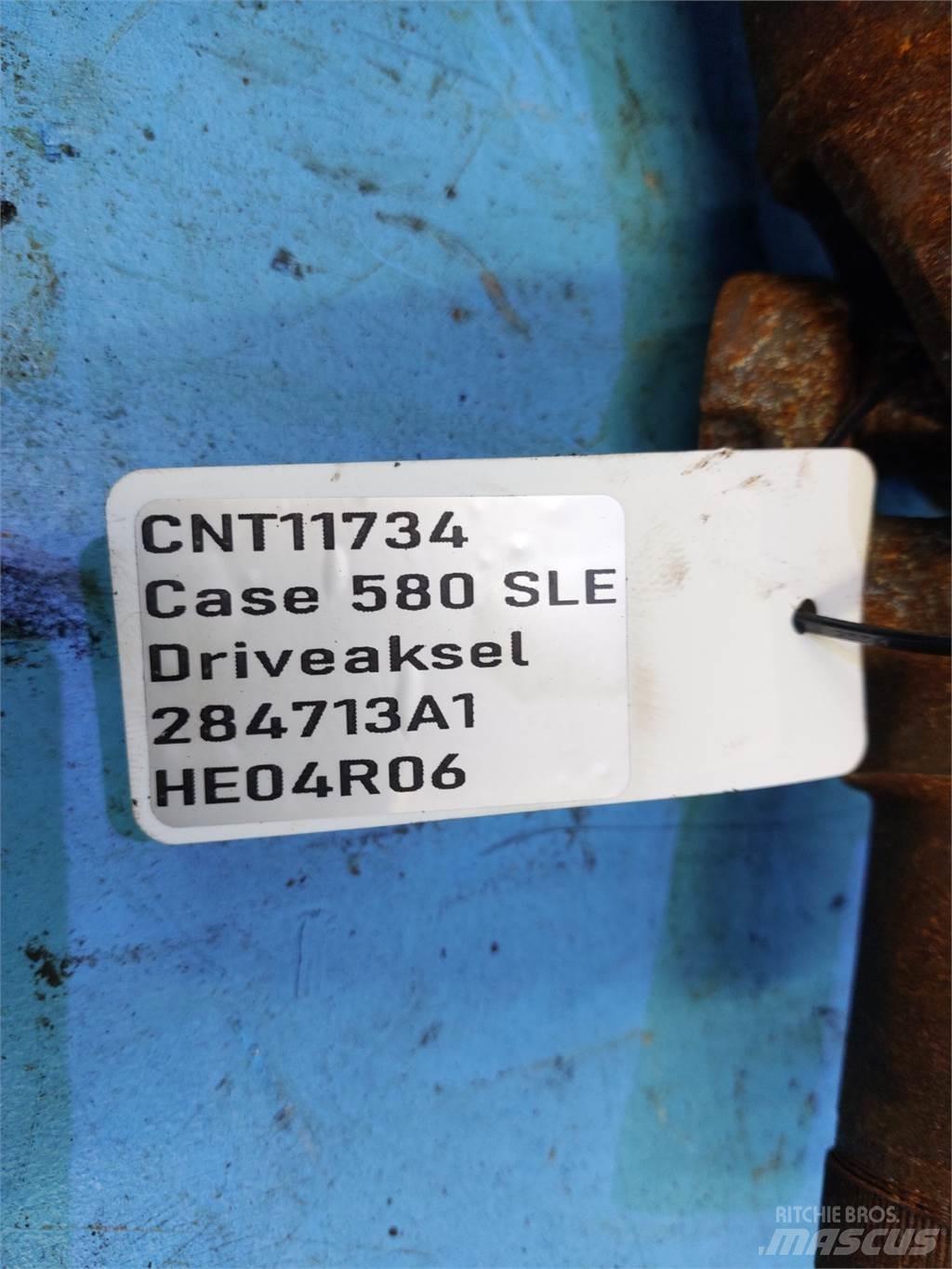 CASE 580 SLE Оси
