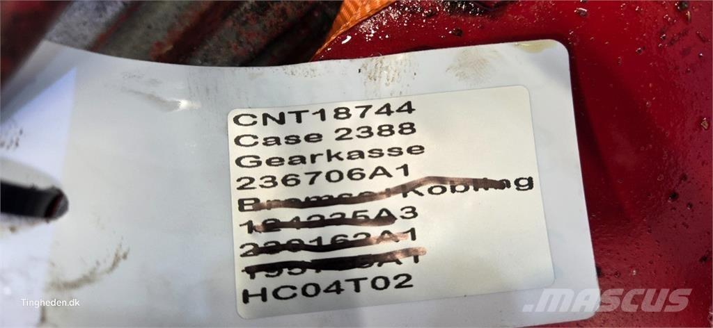 Case IH 2388 Предаване