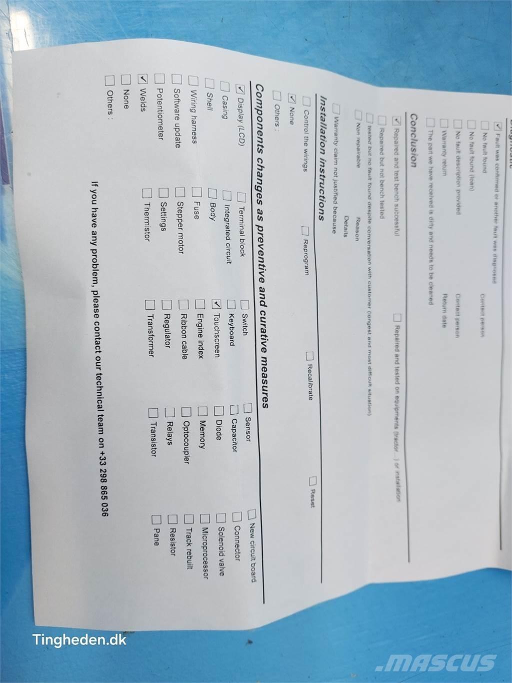 CASE Maxxum 115 Електроники