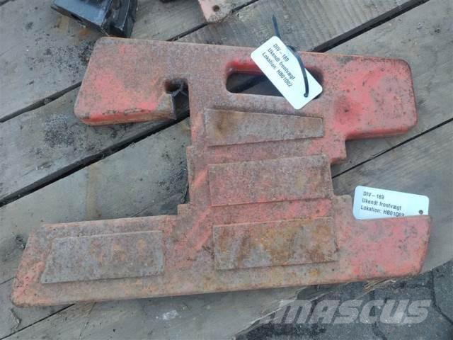 CASE Vægtklods Предни тежести
