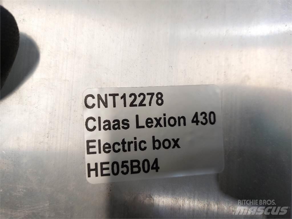 CLAAS Lexion 430 Електроники
