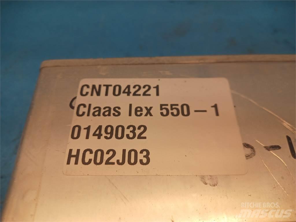 CLAAS Lexion 550 Електроники