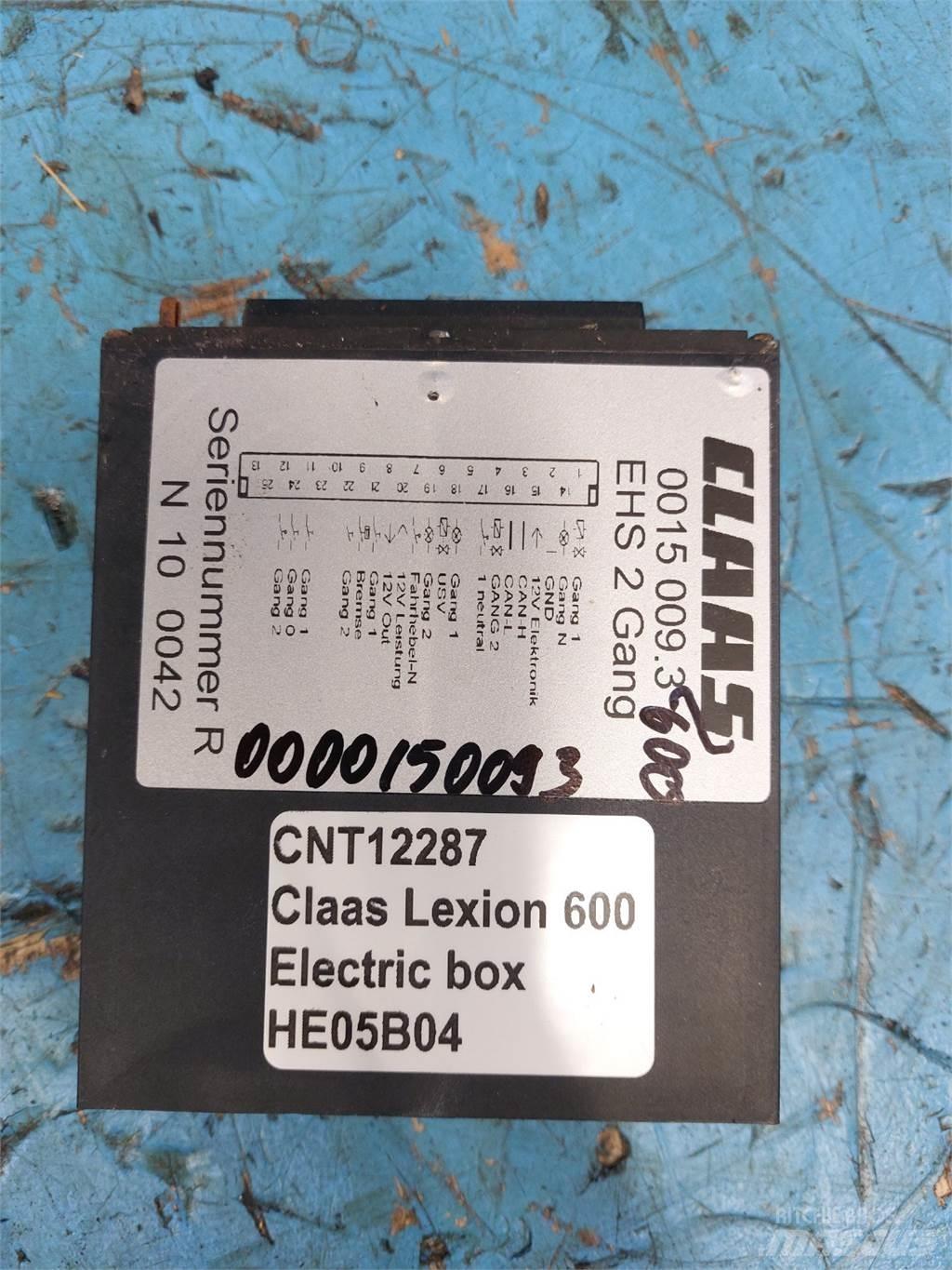 CLAAS Lexion 600 Електроники