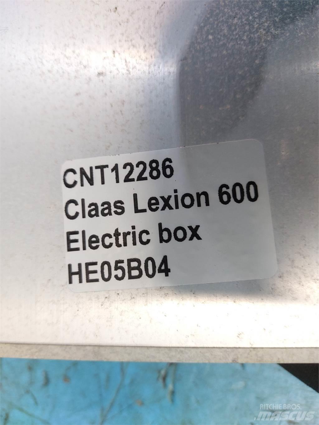 CLAAS Lexion 600 Електроники