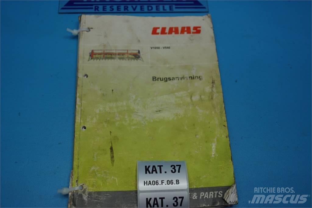 CLAAS V1050 Селскостопанство - Други