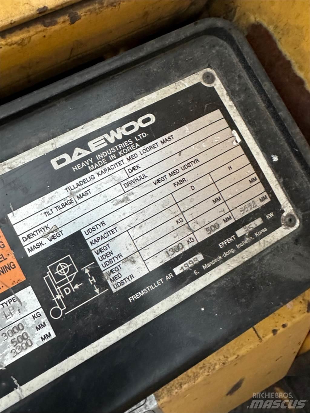 Daewoo G30E Камиони с АГУ
