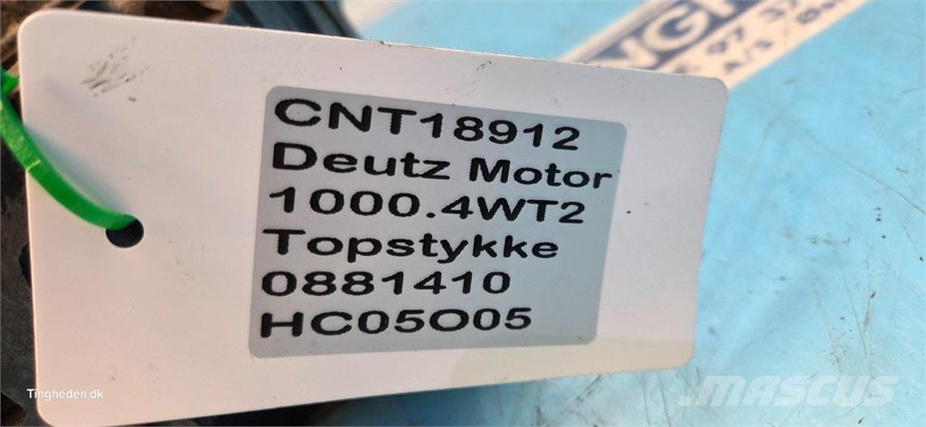 Deutz 1000.4WT2 Двигатели