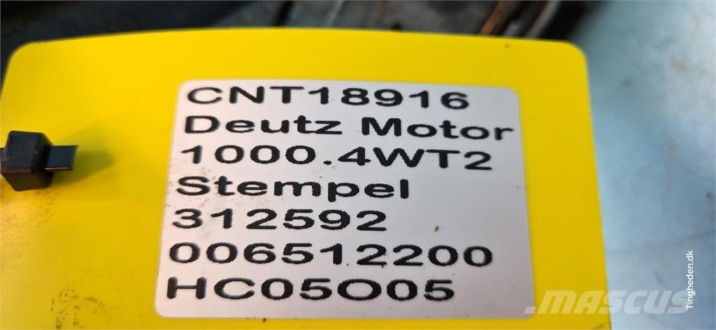 Deutz 1000.4WT2 Двигатели