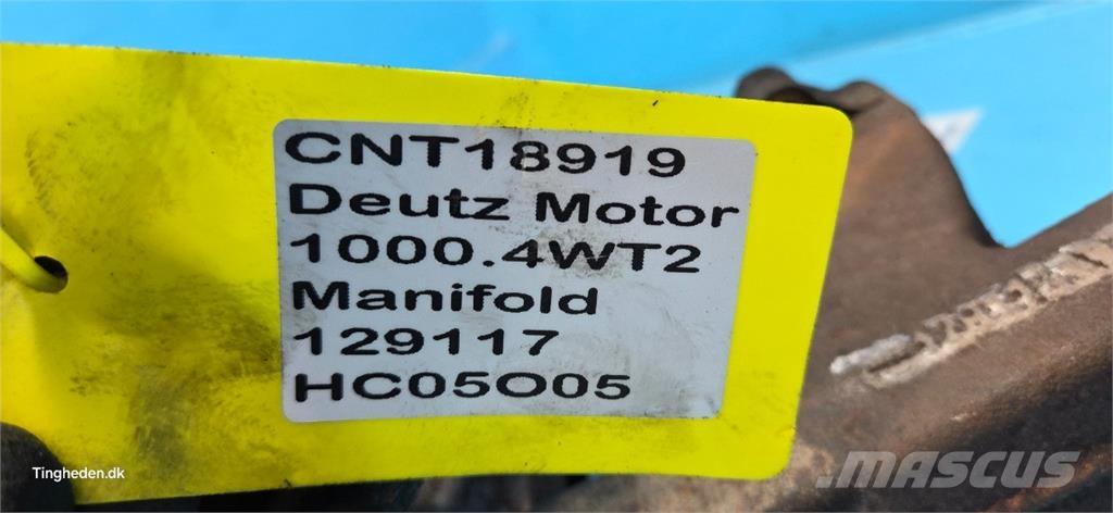 Deutz 1000.4WT2 Двигатели