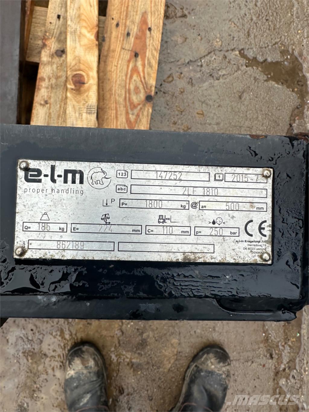 Elm Påhængt Вилки