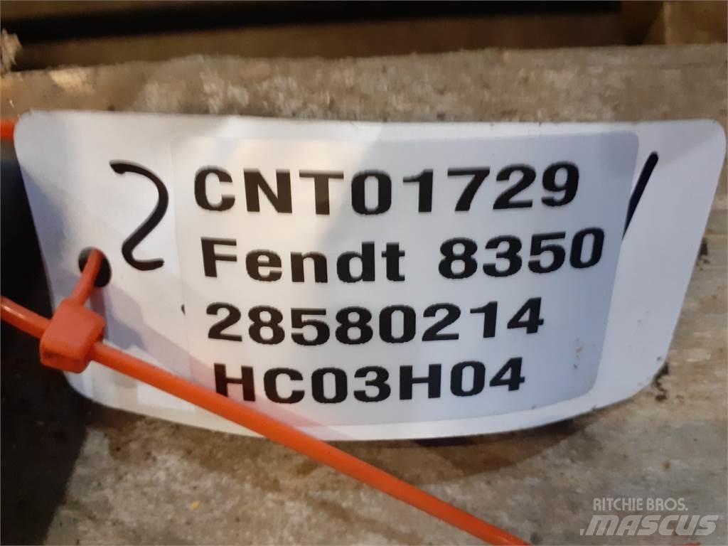 Fendt 8350 Предаване