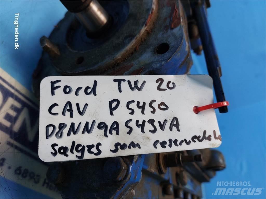 Ford TW20 Двигатели