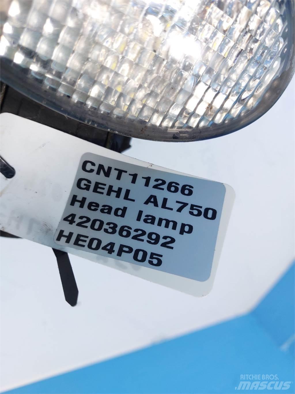 Gehl AL750 Електроники