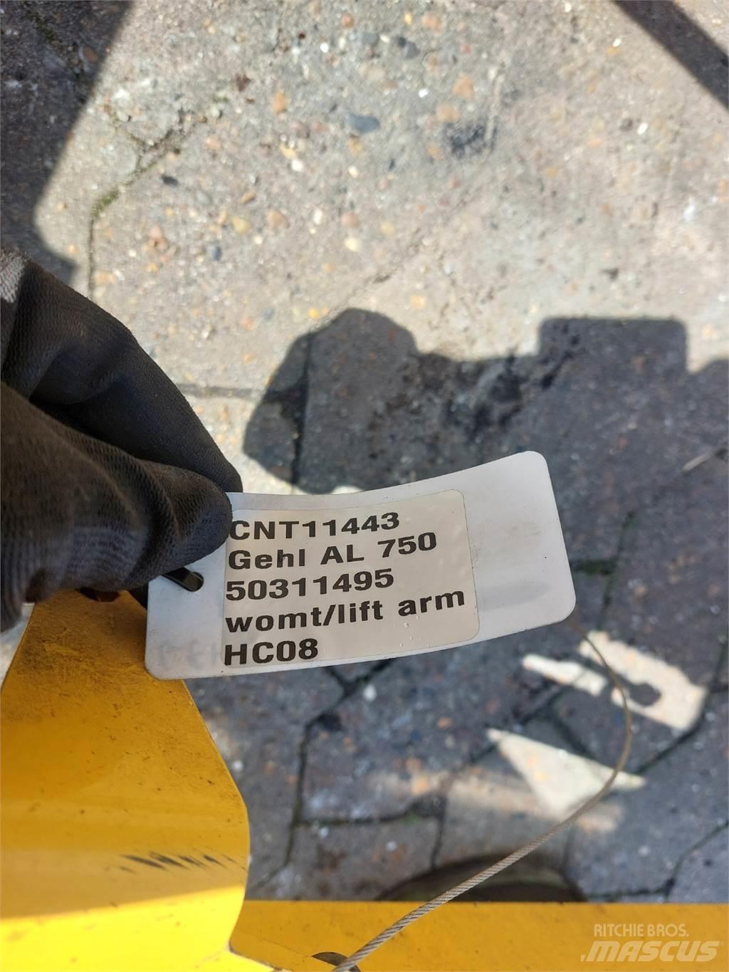 Gehl AL750 Стрели и рамена
