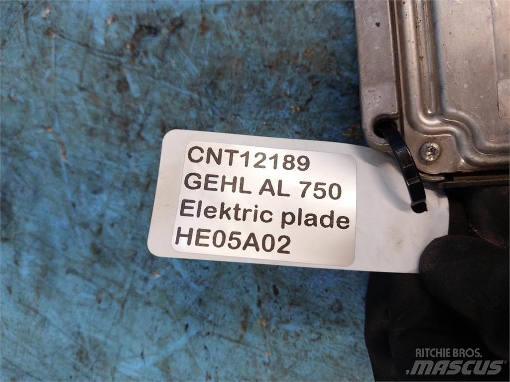 Gehl AL750 Електроники