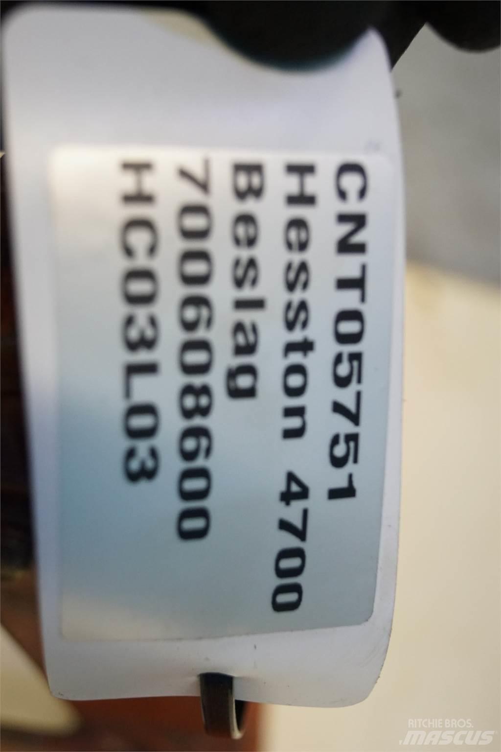 Hesston 4700 Друга техника за жънене на фураж