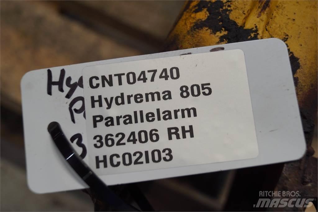 Hydrema 805 Стрели и рамена
