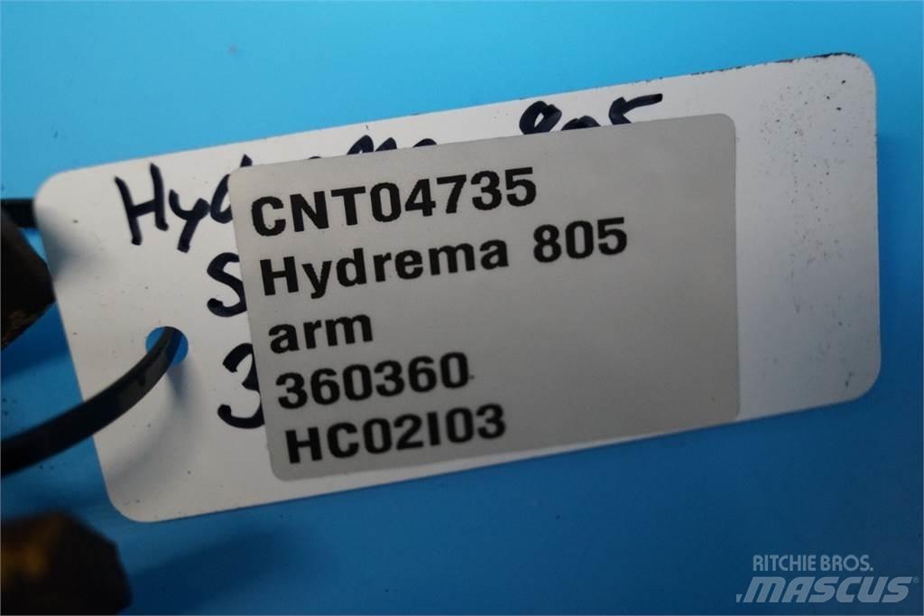 Hydrema 805 Товарачи със заден ескаватор