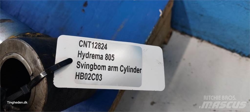 Hydrema 805 Товарачи със заден ескаватор