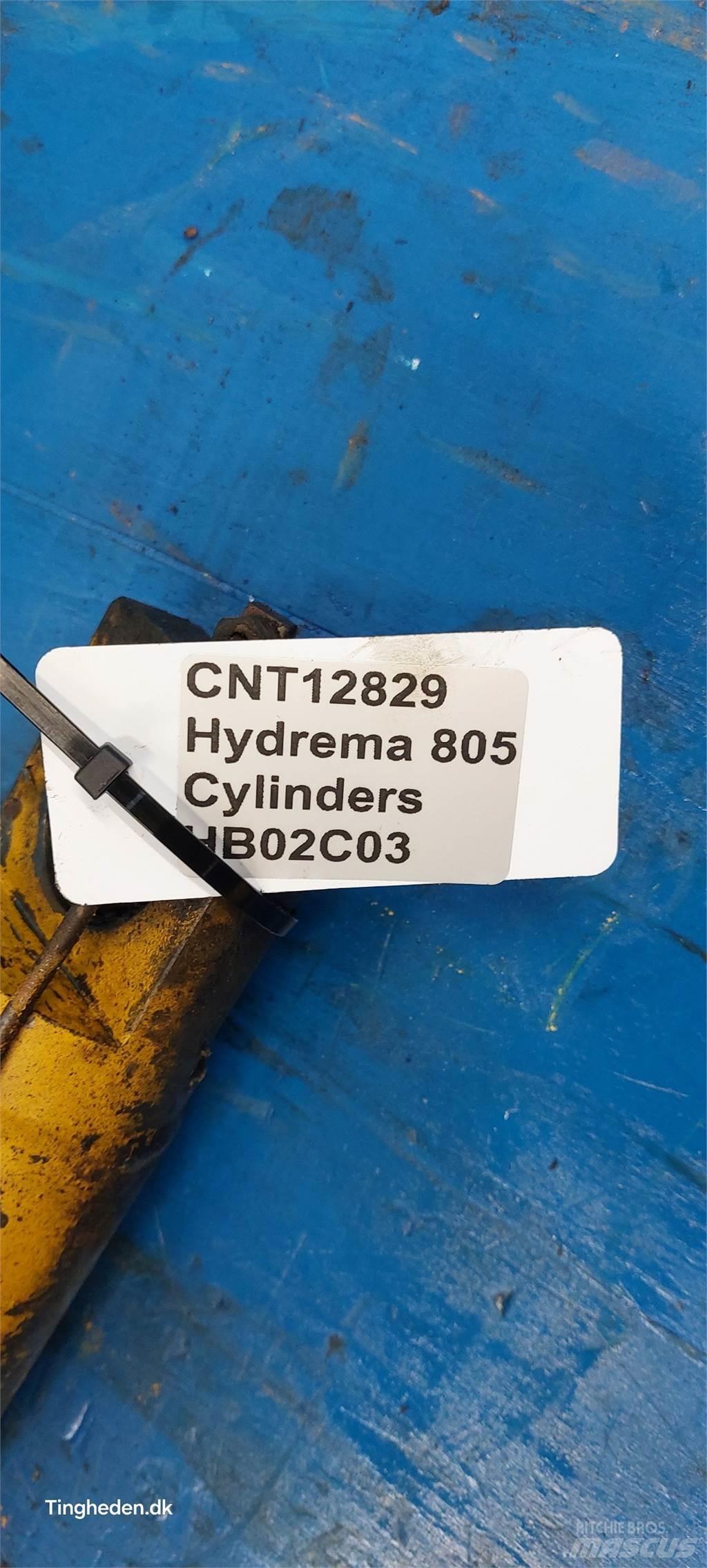 Hydrema 805 Оси
