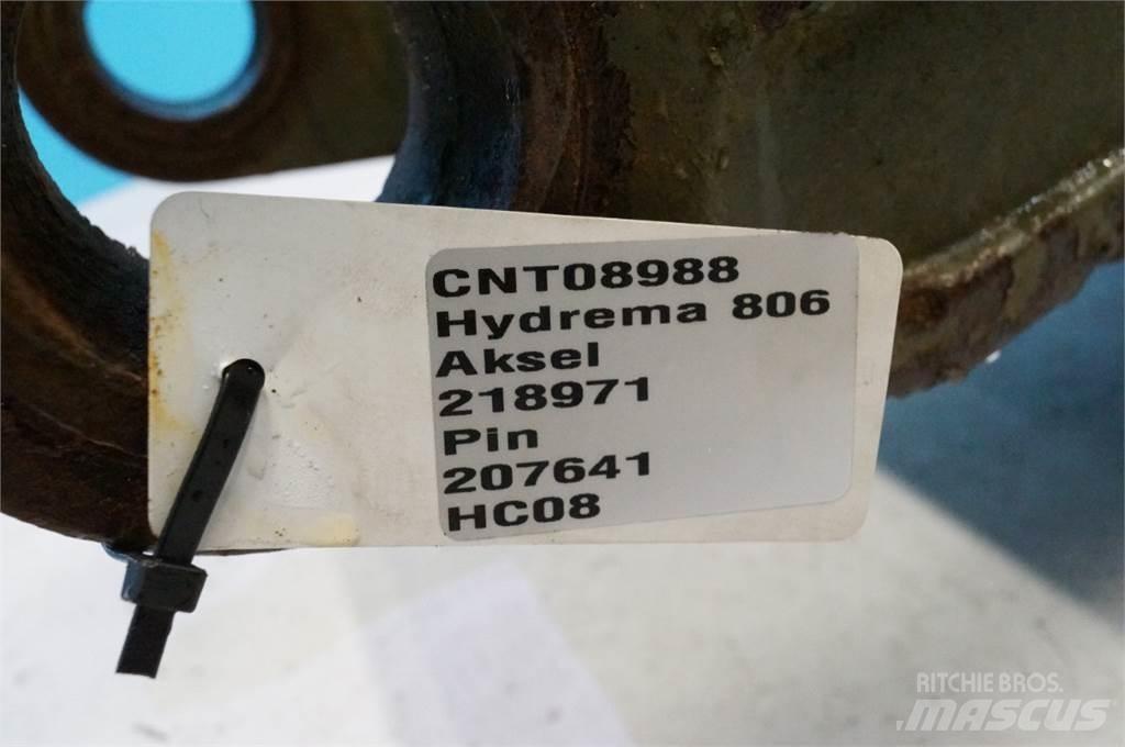Hydrema 806 Товарачи със заден ескаватор