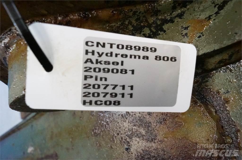 Hydrema 806 Товарачи със заден ескаватор