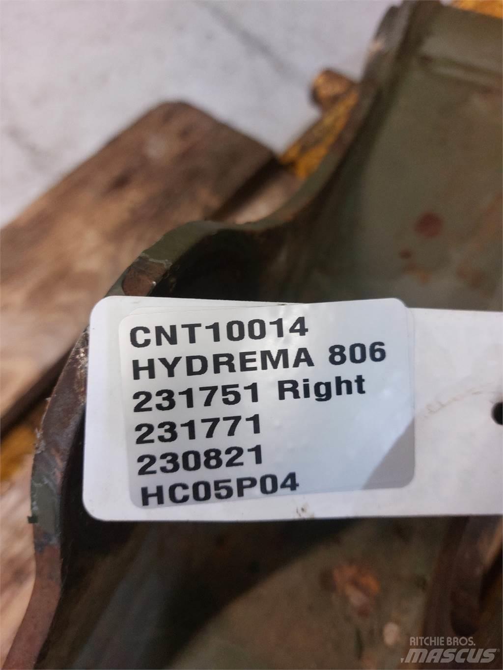 Hydrema 806 Други компоненти