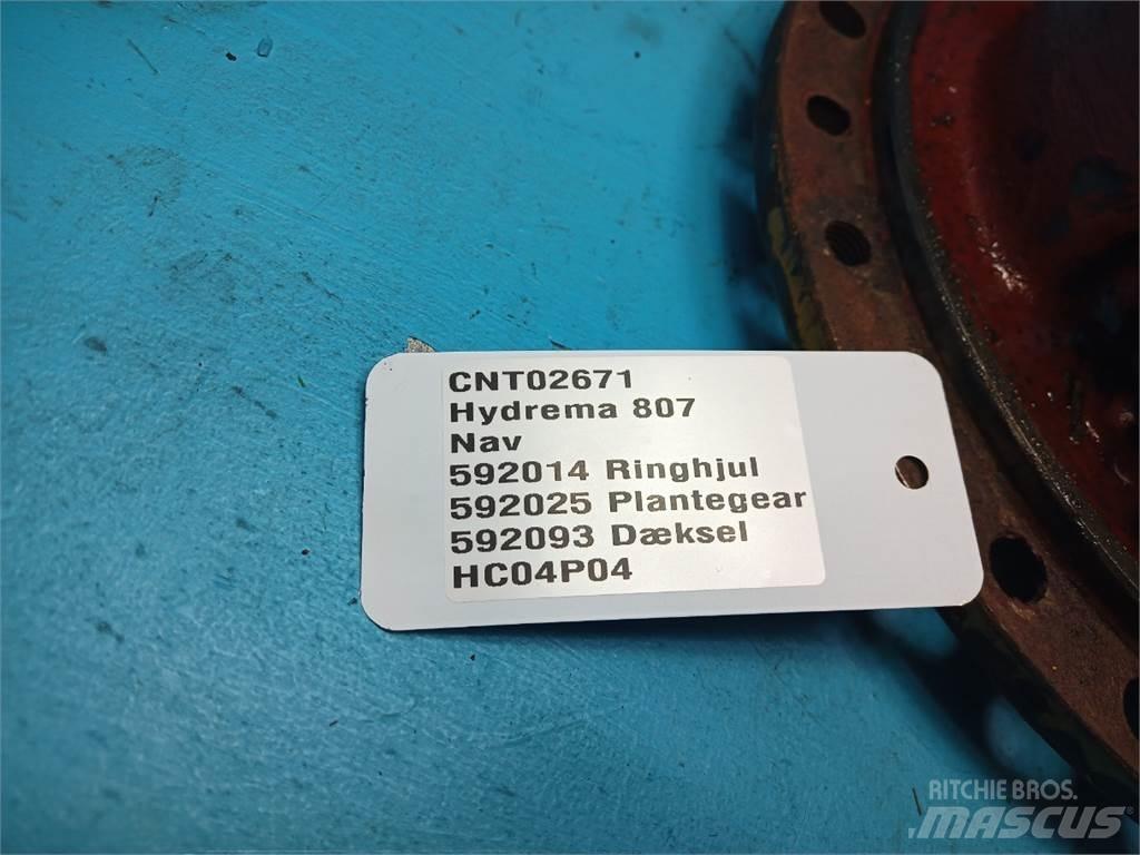 Hydrema 807 Оси
