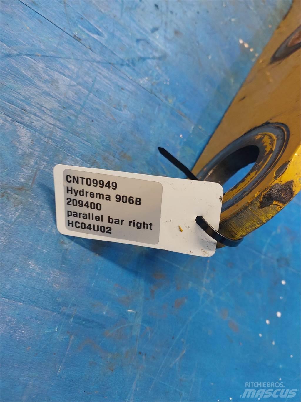 Hydrema 906B Стрели и рамена
