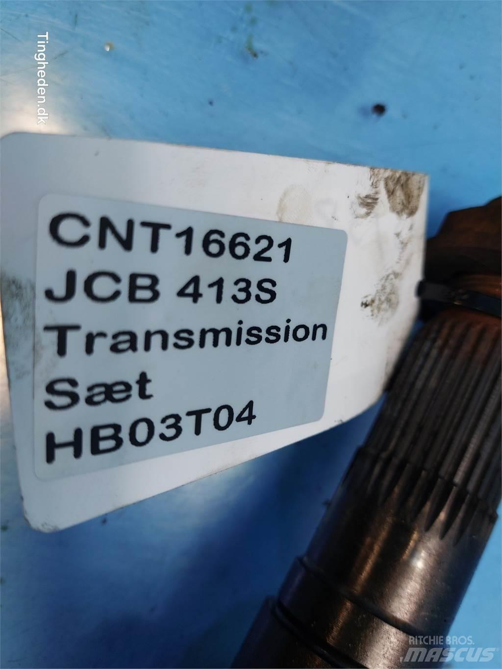 JCB 413S Предаване