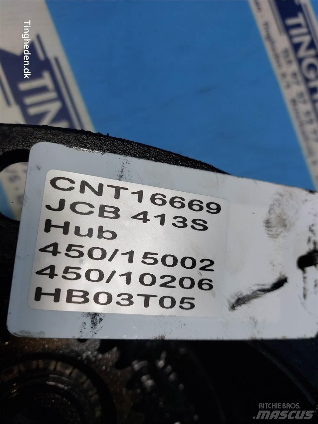 JCB 413S Оси
