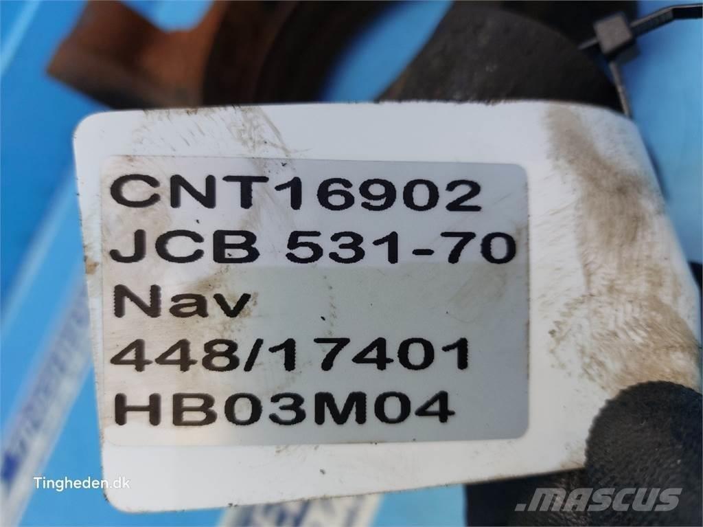 JCB 531-70 Оси
